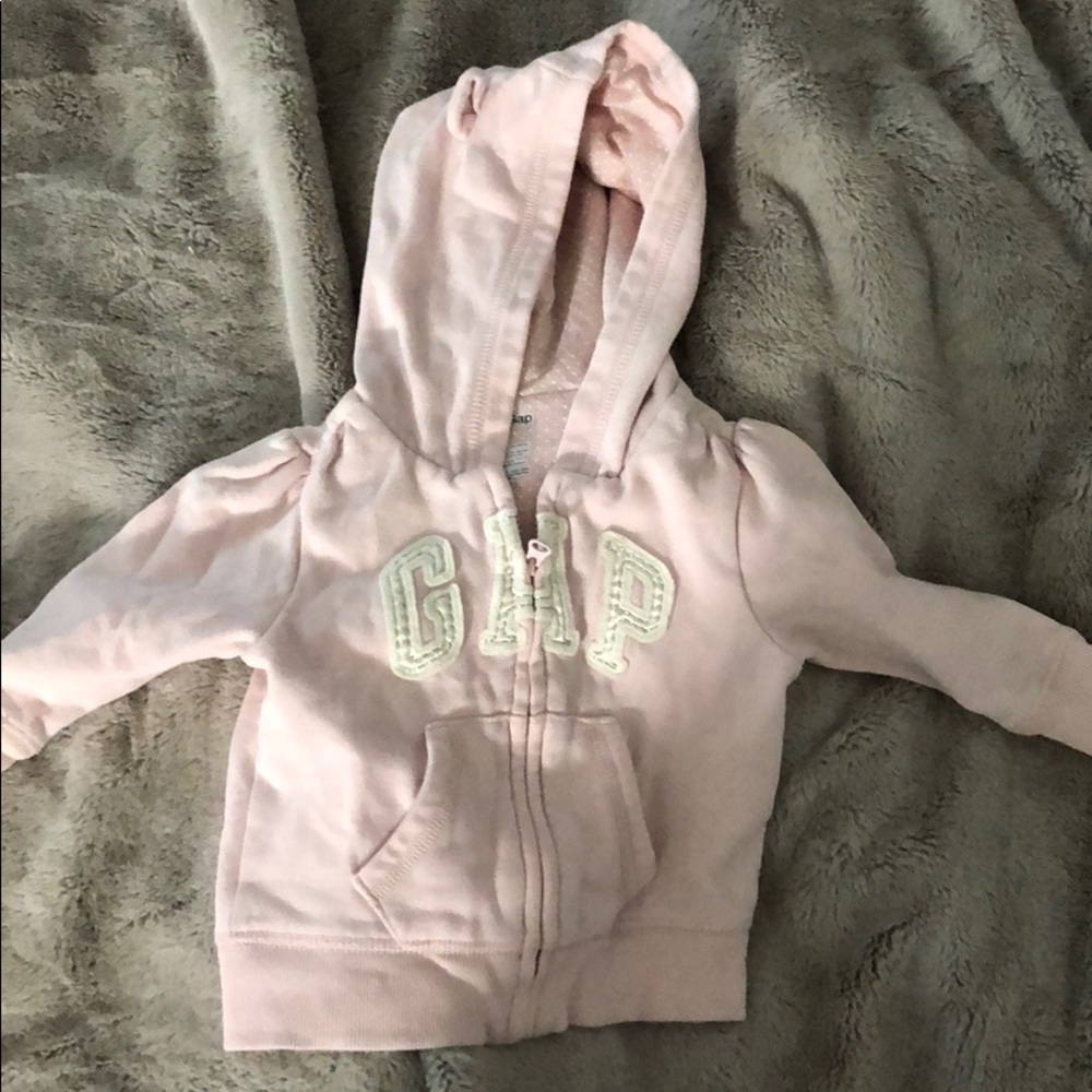 Baby gap zip up hoodie